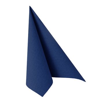 Servetter "ROYAL Collection" 1/4-vikt 33 cm x 33 cm mörkblå