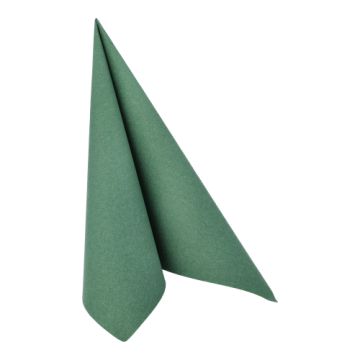 Servetter "ROYAL Collection" 1/4-vikt 40 cm x 40 cm mörkgrön