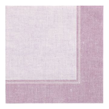 Servetter "ROYAL Collection" 1/4-vikt 40 cm x 40 cm syrénlila "Linum"