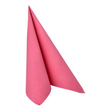 Servetter "ROYAL Collection" 1/4-vikt 40 cm x 40 cm fuchsia