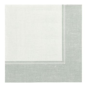Servetter "ROYAL Collection" 1/4-vikt 40 cm x 40 cm jadegrön "Linum"