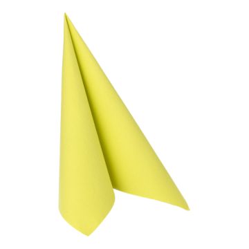 Servetter "ROYAL Collection" 1/4-vikt 40 cm x 40 cm limegrön