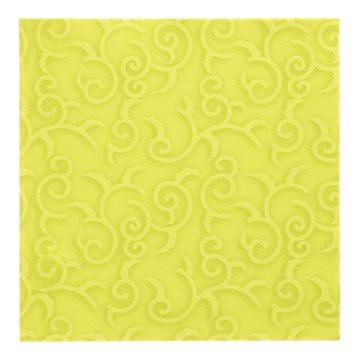 Servetter "ROYAL Collection" 1/4-vikt 40 cm x 40 cm limegrön "Casali"