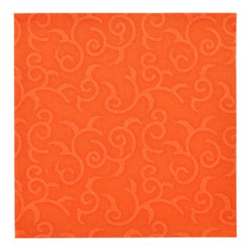 Servetter "ROYAL Collection" 1/4-vikt 40 cm x 40 cm nektarin "Casali"