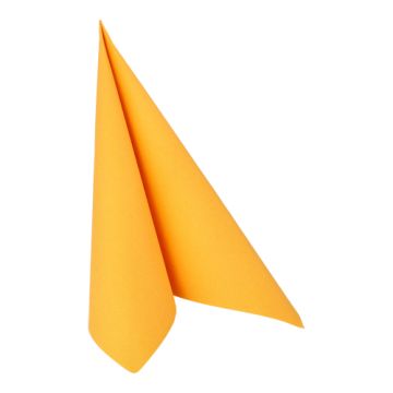 Servetter "ROYAL Collection" 1/4-vikt 40 cm x 40 cm orange