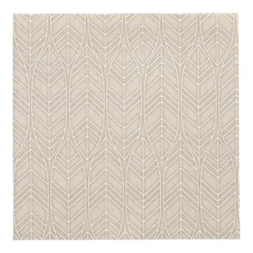 Servetter "ROYAL Collection" 1/4-vikt 40 cm x 40 cm sand "Leaves"