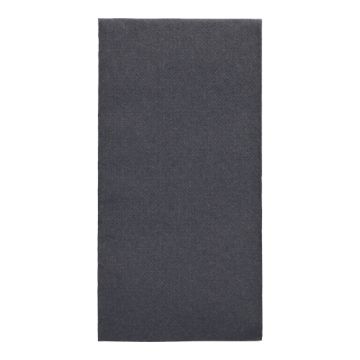 Servetter "ROYAL Collection" 1/8-vikt 40 cm x 40 cm svart