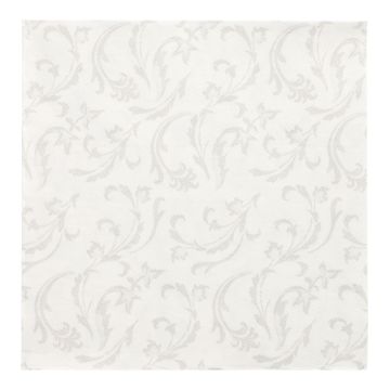 Servetter "ROYAL Collection" 1/4-vikt 40 cm x 40 cm vit "Damascato"