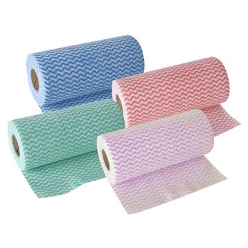 Putsduk 1750 cm x 18 cm sorterade färger 50 ark perforerat