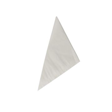 Pappersstrut, Pergament papper 15 cm x 15 cm x 21 cm vit innehåll 50 g, fettbeständigt
