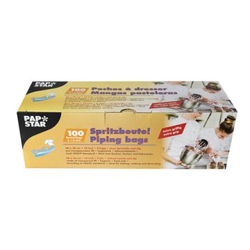 Spritspåse 1,8 l 46 cm x 26 cm klar extra grepp