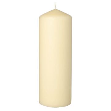 Blockljus Ø 70 mm · 200 mm creme