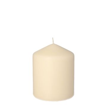 Blockljus Ø 80 mm · 100 mm creme