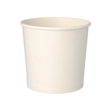 Soppskålar, papper "To Go" rund 770 ml Ø 11,8 cm · 10,5 cm vit