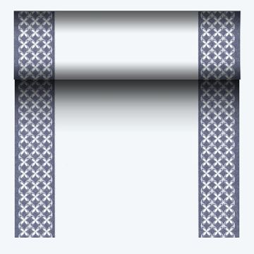 Bordslöpare, tygliknande, PV-Tissue mix "ROYAL Collection" 24 m x 40 cm "Delft"