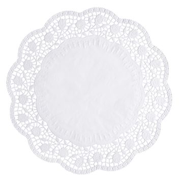 Tårtpapper rund Ø 36 cm vit
