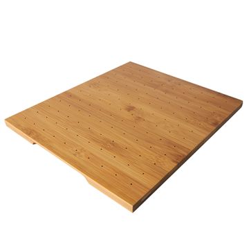 Bricka för fingerfood-spett, bambu 25 cm x 30 cm