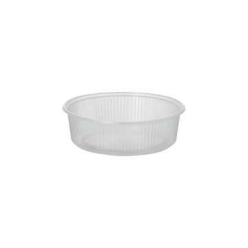 Förpackningsbehållare rund 125 ml Ø 10,1 cm · 3,1 cm klar