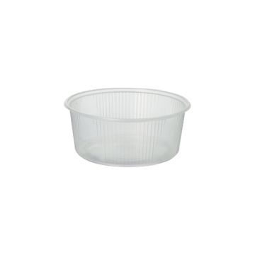 Förpackningsbehållare rund 200 ml Ø 10,1 cm · 4,3 cm klar