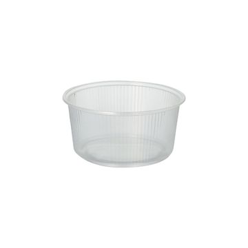 Förpackningsbehållare rund 250 ml Ø 10,1 cm · 5 cm klar
