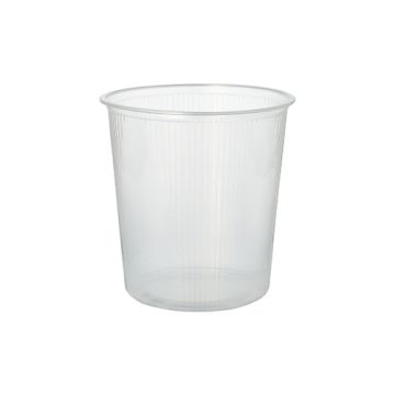 Förpackningsbehållare rund 500 ml Ø 10,1 cm · 10,3 cm klar