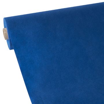 Bordsduk, tygliknande, nonwoven "soft selection" 40 m x 0,9 m mörkblå