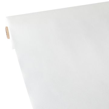 Bordsduk, tygliknande, nonwoven "soft selection" 40 m x 0,9 m vit