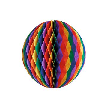 Dekrationsboll Ø 30 cm "Rainbow" ej brandfarlig