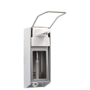 Väggdispenser 27,5 cm x 8,5 cm x 23,5 cm "Aluminium" 500 ml