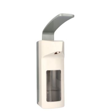 Väggdispenser 29,5 cm x 8,5 cm x 21 cm vit 500 ml