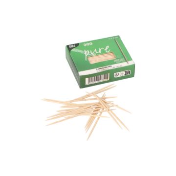 Tandpetare, trä "pure" rund 6,5 cm