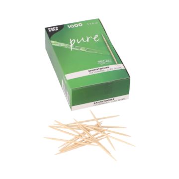 Tandpetare, trä "pure" rund 6,8 cm