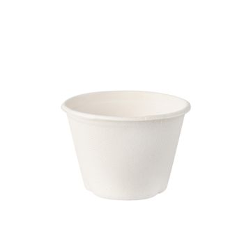 Skålar, sockerrör "pure" 100 ml Ø 7,5 cm · 5,3 cm vit