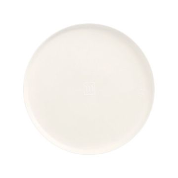 Tallrik Sockerrör "pure" Ø 16 cm · 1 cm vit "Cella"