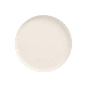 Tallrik Sockerrör "pure" rund Ø 12 cm · 1 cm vit "Cella"