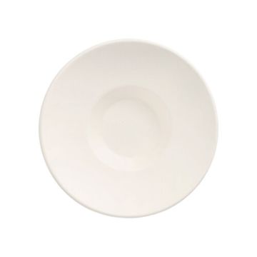 Tallrik Sockerrör "pure" rund Ø 14,5 cm · 3,5 cm vit "Cella"