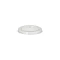 Deckel für Portionsbecher, PLA "pure" rund Ø 6 cm transparent - Bild 1 thumbnail