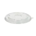 Deckel für Zuckerrohrschalen rund Ø 16,4 cm · 1,1 cm weiss - Bild 1 thumbnail