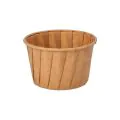 Dressingbecher aus Papier "pure" 90 ml Ø 6,6 cm · 4,2 cm braun - Bild 1 thumbnail