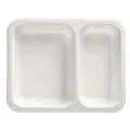 Mikrowellenschalen, PP 2-geteilt 1205 ml weiss - Bild 1 thumbnail