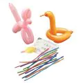Modellierballons 115 cm farbig sortiert mit Pumpe und Aufbauanleitung - Bild 1 thumbnail