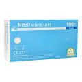 Nitrilhandschuhe, puderfrei, weiss, Größe M, "Medi-Inn®", "White Soft" - Bild 1 thumbnail