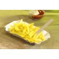 Pappschalen eckig "pure" 9 x 14 x 3 cm weiss - Bild 2 thumbnail
