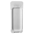 Pappteller eckig "pure", 8 x 21 cm, mit abtrennbarem Anfasser - Bild 1 thumbnail
