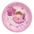 Pappteller, rund Ø 23 cm "Little Dancer" - Bild 1 thumbnail