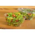Salatschalen To Go, R-PET rund 1 l Ø 18 cm · 7,5 cm glasklar - Bild 2 thumbnail