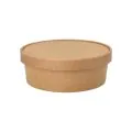 Salatschalen To Go aus Pappe "pure" rund 500 ml braun - Bild 2 thumbnail