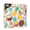 Servietten, 3-lagig 1/4-Falz 33 x 33 cm "Coconut" - Bild 2 thumbnail