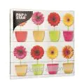 Servietten, 3-lagig 1/4-Falz 33 x 33 cm "Glowing Gerberas" - Bild 2 thumbnail
