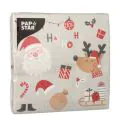 Servietten, 3-lagig 1/4-Falz 33 x 33 cm "Vive Noel" - Bild 2 thumbnail